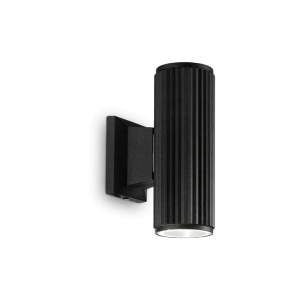 BASE AP2 NERO - Wall lamp by Ideal Lux