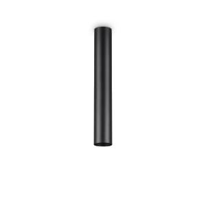 LOOK PL01 ROUND D6.0 H040 NERO - Ceiling lamp by Ideal Lux