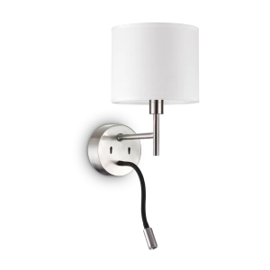 SET UP MAP2 NICKEL - Wall lamp by Ideal Lux