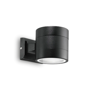SNIF AP1 ROUND NERO - Wall lamp by Ideal Lux