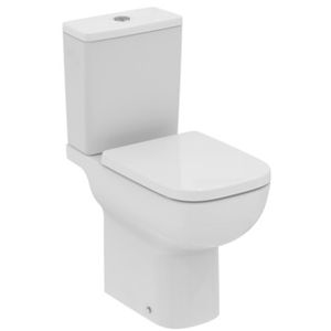 i.life A Close-coupled open bowl 360x665x465 mm, Washdown, horizontal outlet - Toilet by Ideal Standard