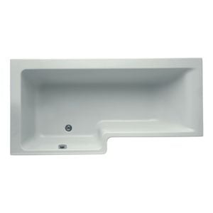 Concept Space Special shaped bath 1690x845 mm, no tap hole, with overflow, no waste - Bathtub by Ideal Standard