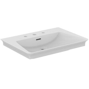 La Dolce Vita Vanity basin 660x470x145 mm, 3 tap holes, with overflow - Washbasin by Ideal Standard
