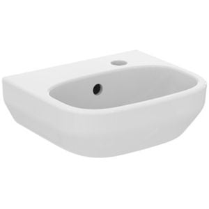 i.life A Handrinse basin 350x300x150 mm, 1 tap hole, with overflow - Washbasin by Ideal Standard