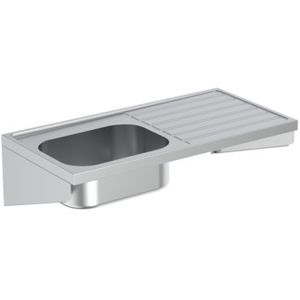 Doon Sink basin 1200x600x340 mm, no tap hole, no waste - Washbasin by Ideal Standard