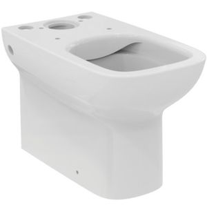 i.life A Close-coupled back-to-wall bowl 360x605x400 mm, Washdown, horizontal outlet - Toilet by Ideal Standard