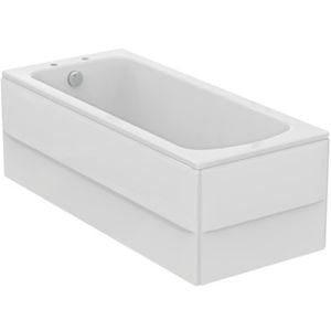 Sandringham 21 Regular bath 1595x695x540 mm, 2 tap holes, with overflow, no waste - Bathtub by Ideal Standard