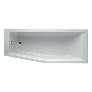 Concept Space Special shaped bath 1690x695x522 mm, no tap hole, with overflow, no waste - Bathtub by Ideal Standard