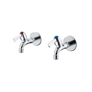 Alterna 21 Basin pillar tap, 84 mm spout projection, 37 l/min (3 bar), no waste - Tap by Ideal Standard
