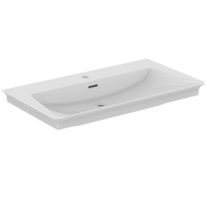 La Dolce Vita Vanity basin 860x470x145 mm, 1 tap hole, with overflow - Washbasin by Ideal Standard