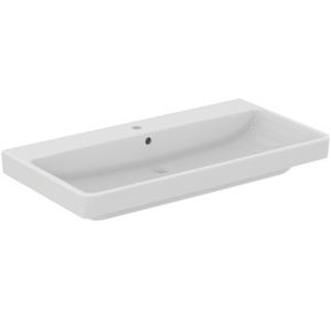 i.life B Vanity basin 1020x540x160 mm, 1 tap hole, with overflow - Washbasin by Ideal Standard