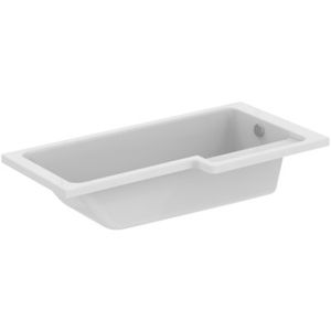 Tempo Special shaped bath 1690x845x540 mm, no tap hole, with overflow, no waste - Bathtub by Ideal Standard