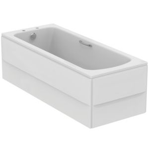 Sandringham 21 Regular bath 1690x690x540 mm, 2 tap holes, with overflow, no waste - Bathtub by Ideal Standard