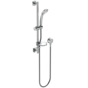 Idealrain Shower kit with rail 603 mm, 1350 mm shower hose, 8 l/min (3 bar) - Shower by Ideal Standard