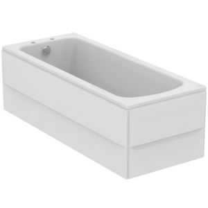 Sandringham 21 Regular bath 1690x690x540 mm, 2 tap holes, with overflow, no waste - Bathtub by Ideal Standard