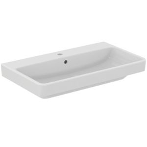 i.life B Vanity basin 820x475x160 mm, 1 tap hole, with overflow - Washbasin by Ideal Standard