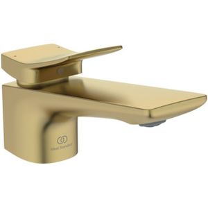 Conca Basin mixer 48x180x96 mm, 132 mm spout projection, 11 l/min (3 bar), with waste - Tap by Ideal Standard