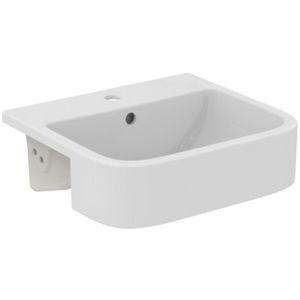 Concept Semi-countertop basin 500x445x200 mm, 1 tap hole, with overflow - Washbasin by Ideal Standard