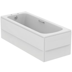 Sandringham 21 Regular bath 1690x690x540 mm, 2 tap holes, with overflow, no waste - Bathtub by Ideal Standard