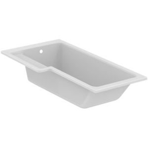 Tempo Special shaped bath 1690x845 mm, no tap hole, with overflow, no waste - Bathtub by Ideal Standard