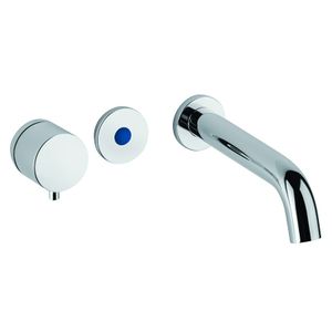 Concealed wall mounted electronic mixer for basin with spout - Tap by IDRAL