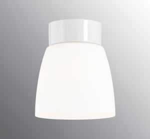 Open Klara - Matt opal glass - Ceiling lamp by Ifö Electric
