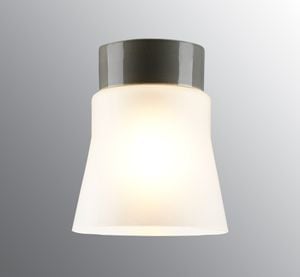 Open Anna - Matt opal glass, Grey - Ceiling lamp by Ifö Electric