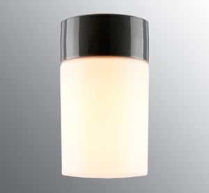 Opus 120/200 - Matt opal glass, Grey - Wall lamp by Ifö Electric