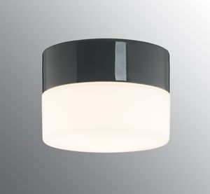 Opus 140/100 LED 2700K - Matt opal glass, Grey - Wall lamp by Ifö Electric