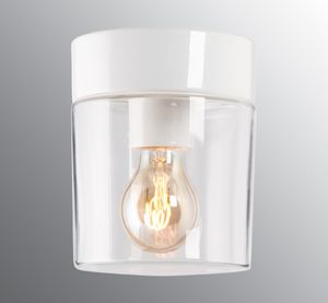 Opus 140/170 - Clear glass - Wall lamp by Ifö Electric