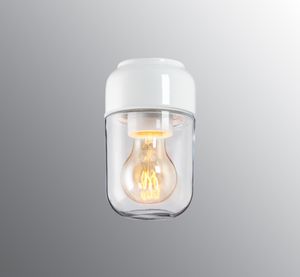 Ohm 100/170 - Clear glass - Wall lamp by Ifö Electric