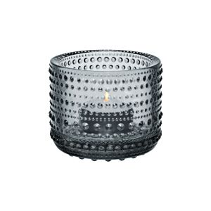 Kastehelmi tealight candleholder 64mm grey - Styling by Iittala