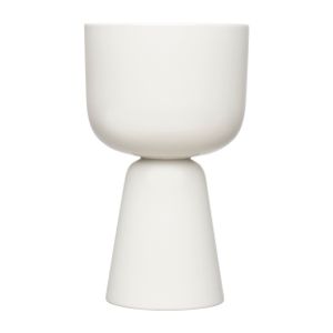 Nappula plant pot 260x155mm white - Styling by Iittala