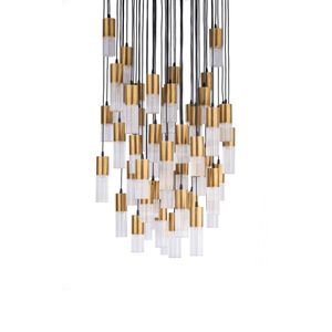 Canneté - 60 lights chandelier - Ceiling lamp by Il Bronzetto