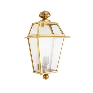 Eden Firenze half wall light lantern - Wall lamp by Il Bronzetto