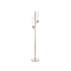 Canneté - two lights floor lamp - Floor lamp by Il Bronzetto