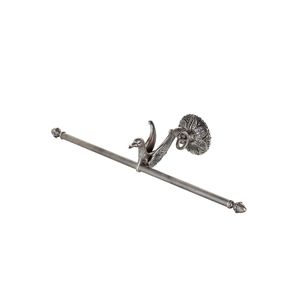 Opera double towel holder - Sanitary accessories by Il Bronzetto
