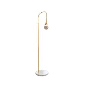 Perpetua floor lamp with clear glass - Floor lamp by Il Bronzetto