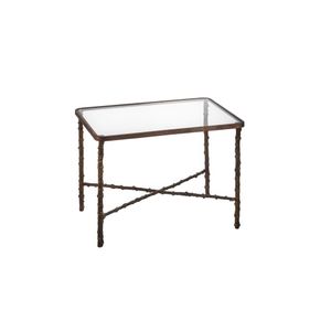 Rosa canina rectangular table - Table by Il Bronzetto