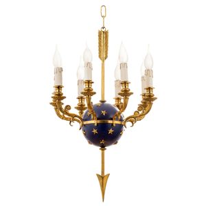 Castle Lunaria chandelier - Ceiling lamp by Il Bronzetto