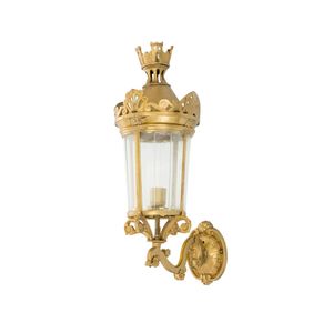 Castle Loira wall lantern with arm - Wall lamp by Il Bronzetto