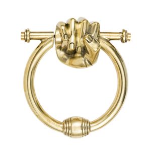 Frankenstein Nocturne – brass door knocker - Accessories by Il Bronzetto