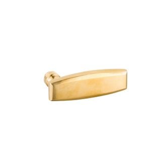 Geometria Porta Volta - Brass door handle - Accessories by Il Bronzetto