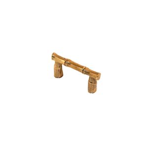 Bamboo Kyoto – bamboo brass knob - Accessories by Il Bronzetto