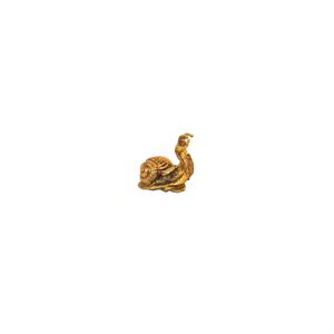 Fauna Gaia – snail brass knob - Accessories by Il Bronzetto
