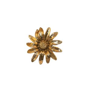Flora Daisy – flower brass knob - Accessories by Il Bronzetto