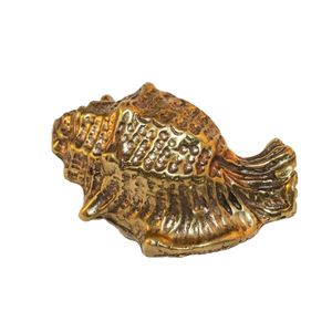 Oceano Rose Murex - seashell brass knob - Accessories by Il Bronzetto