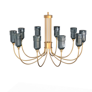 Jacaranda one tier chandelier - Ceiling lamp by Il Bronzetto