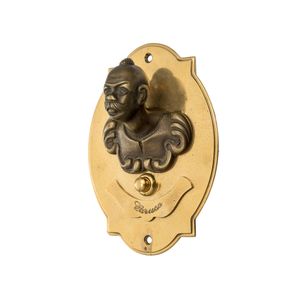 Mytho Figure - brass doorbell - Accessories by Il Bronzetto
