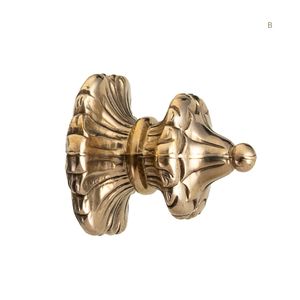 Orsay Marigny - brass curtain rod finials - Curtain by Il Bronzetto